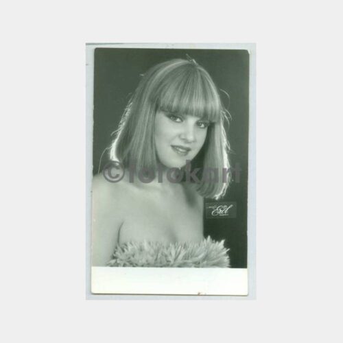 1970 Türk Sineması Sanatçı Foto Erol Baskı Kartpostal