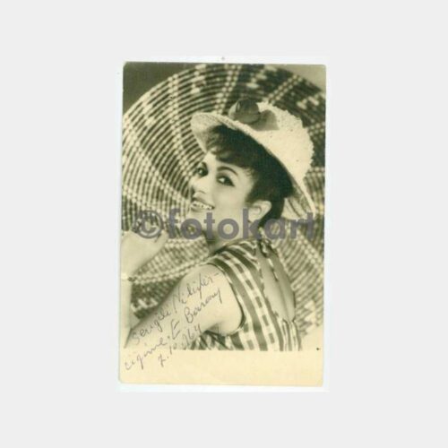 1964 Türk Sineması Sanatçı İmzalı Fotoğraf