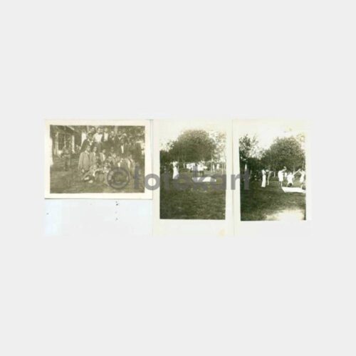 1930 Spor Bayramı Topkapı 3 Adet Fotoğraf