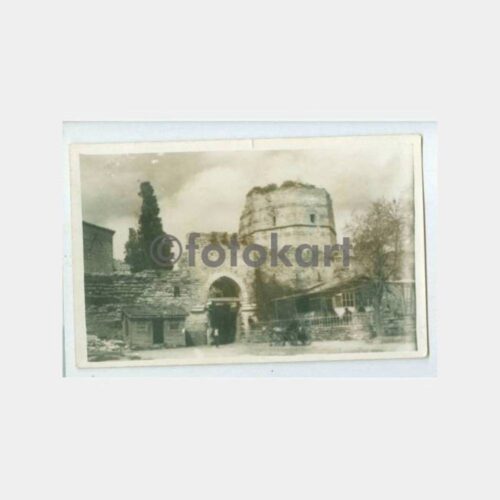 1958 Topkapı Surları Kapısı Yedikule Kartpostal