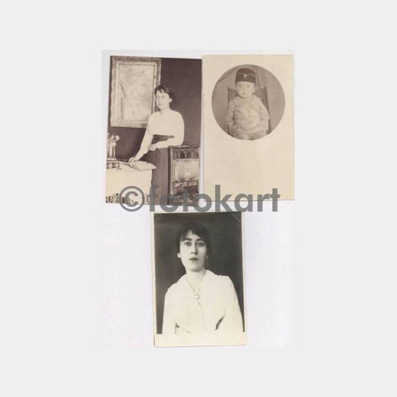 1920 İstanbul Beyaz Ruslar Aile Fotoğrafları - Görsel 2