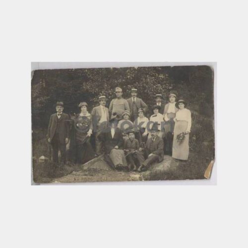 1915 Avrupa Ailesi Grup Görünüş Fotoğraf