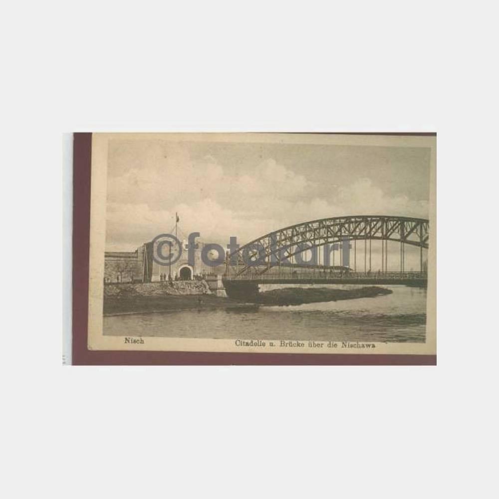 1917 Balkanlar Alman Ordu Posta Feldpost Damga