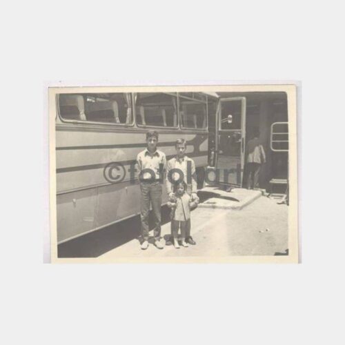 1963 Ankara Otobüs Konulu Fotoğraf