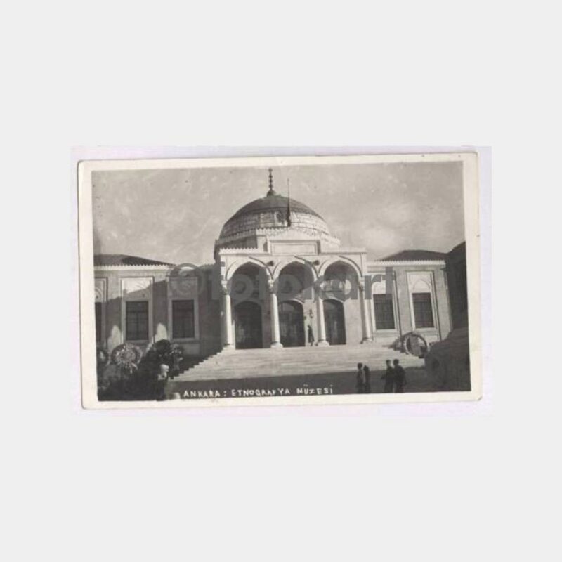 1930 Ankara Etnografya Müzesi Fotokart