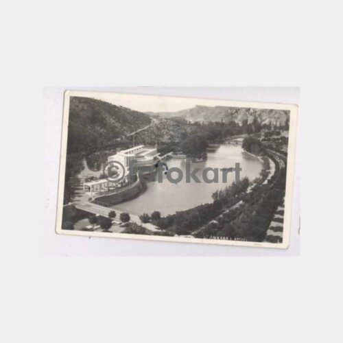 1936 Ankara Çubuk Barajı Görünüş Fotokart
