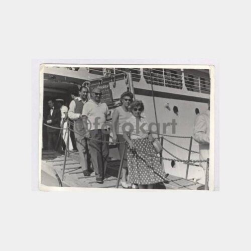 1950 Ankara Gemisi Yolcular Görünüş Fotoğraf