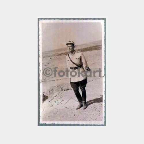 1941 Ankara Harbiye Sahra Subayı Teğmen Fotoğraf