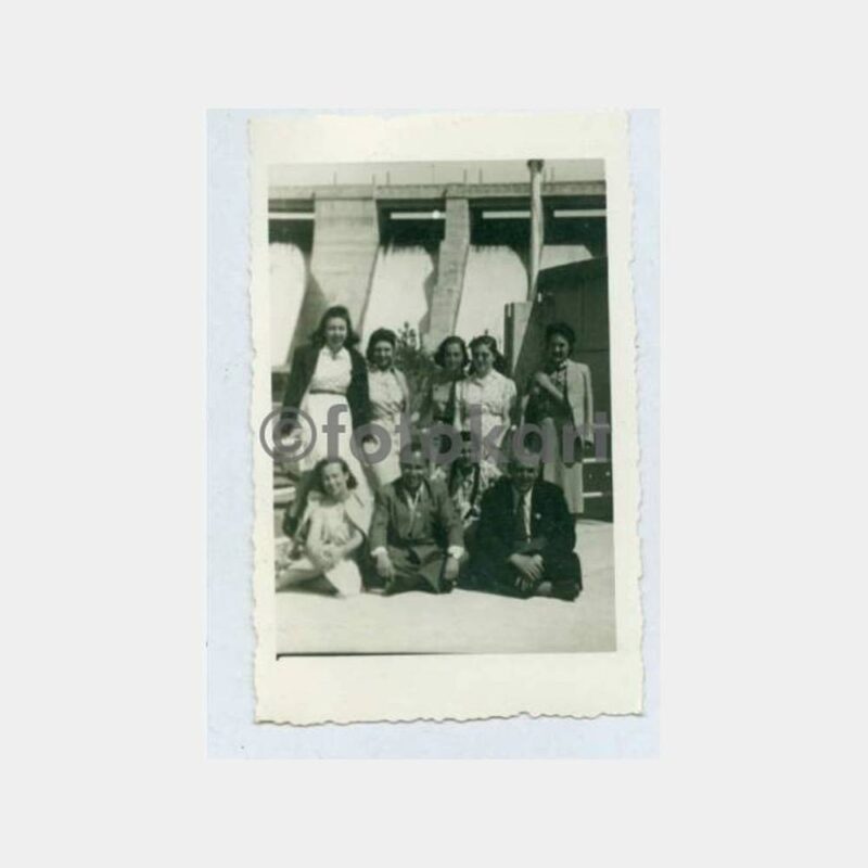 1947 Ankara Çubuk Barajı Grup Fotoğraf