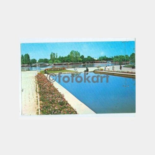 1970 Ankara Gençlik Parkı Görünüş Kartpostal