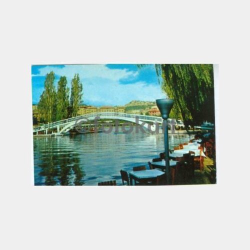 1973 Ankara Gençlik Parkı Köprü Görünüş Kartpostal