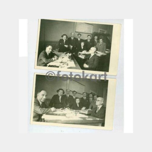 1940 Ankara Resmi Daire Görünüş 2 Adet Fotoğraf