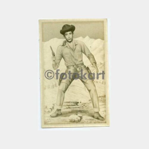 1968 Ankara Lunapark Kovboy Konulu Fotoğraf