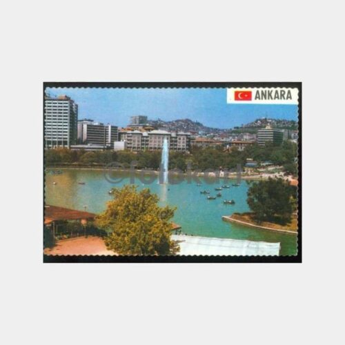 Ankara Gençlik Parkı Görünüş Kartpostal