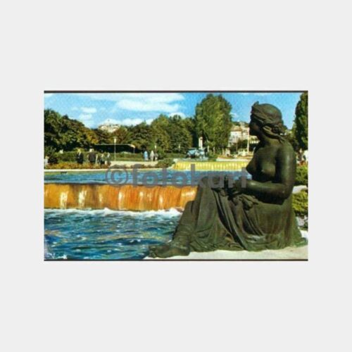 1970 Ankara Gençlik Parkı Görünüş Kartpostal