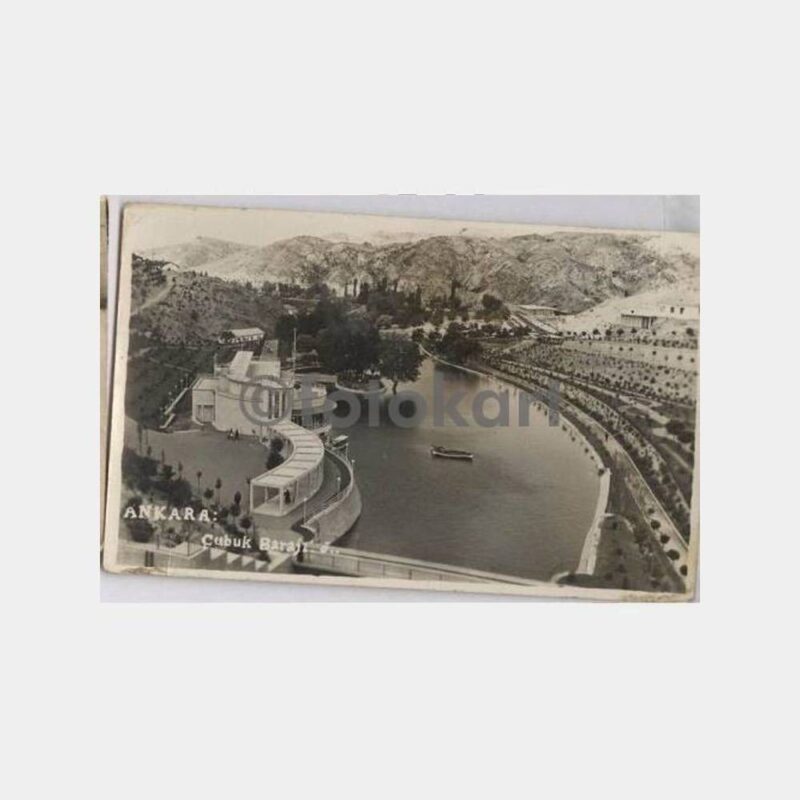 1938 Ankara Çubuk Barajı Görünüş Fotoğraf