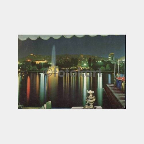 Ankara Gençlik Parkı Gece Görünüşü Kartpostal