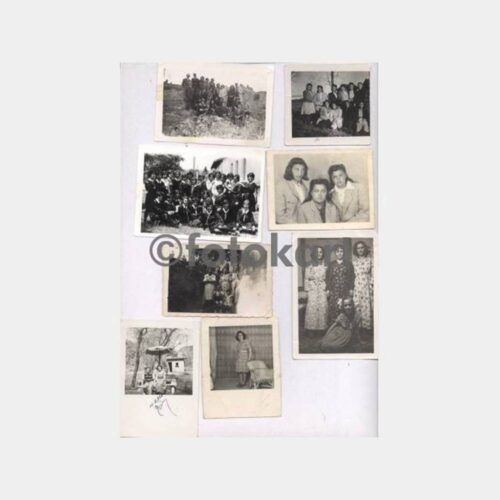 1946 Trabzon Beşikdüzü Eğitim Hayatı 8 Adet Fotoğraf