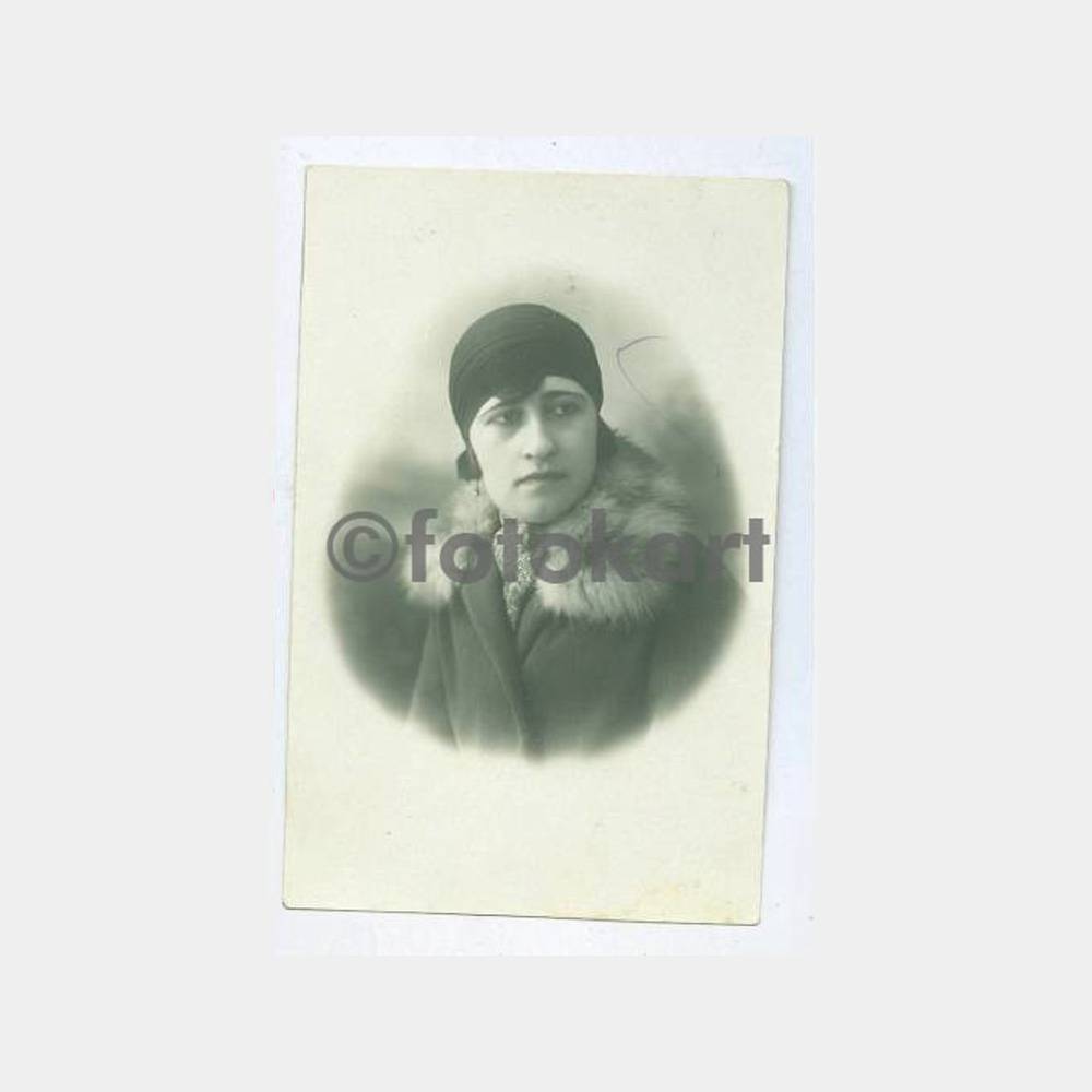 1926 Kadın Görünüş Stüdyo Fotoğraf