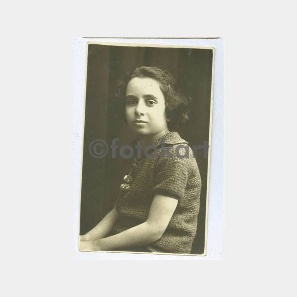 1926 Kadın Görünüş Stüdyo Fotoğraf