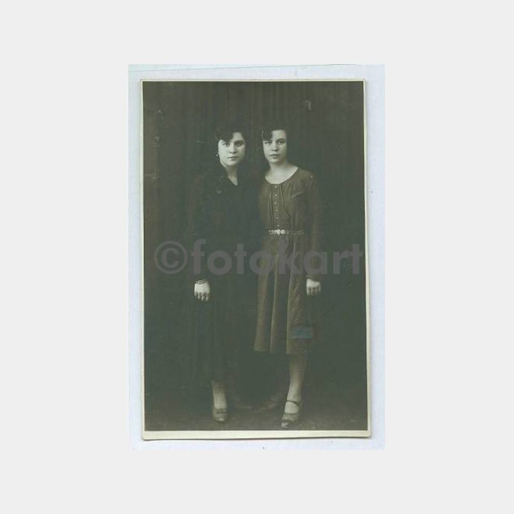 1931 Kadınlar Görünüş Stüdyo Fotoğraf