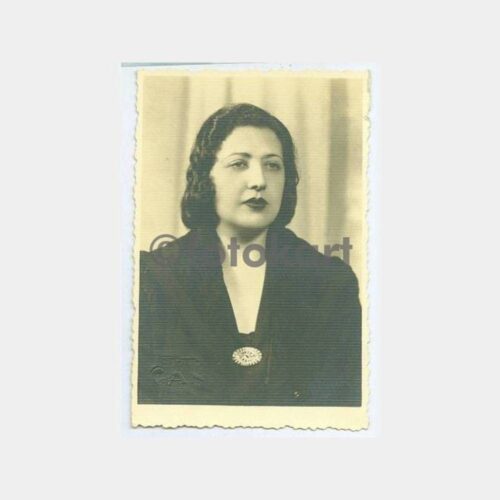 1940 İzmir Foto Can Kadın Stüdyo Fotoğraf