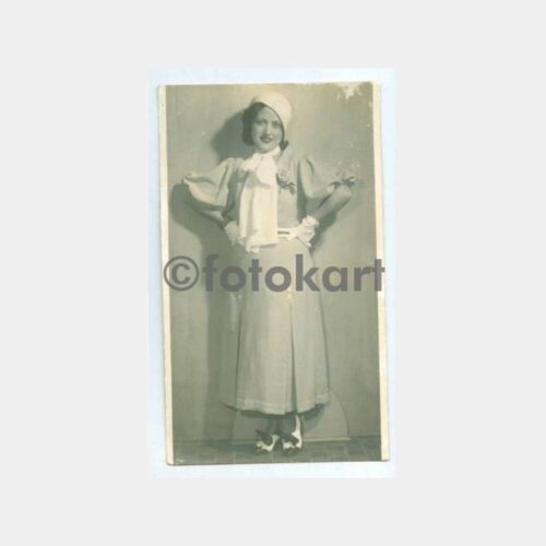 1930 Şapkalı Kadın Görünüş Fotoğraf