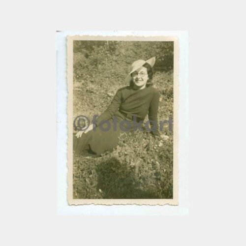 1940 Şapkalı Kadın Görünüş Fotoğraf