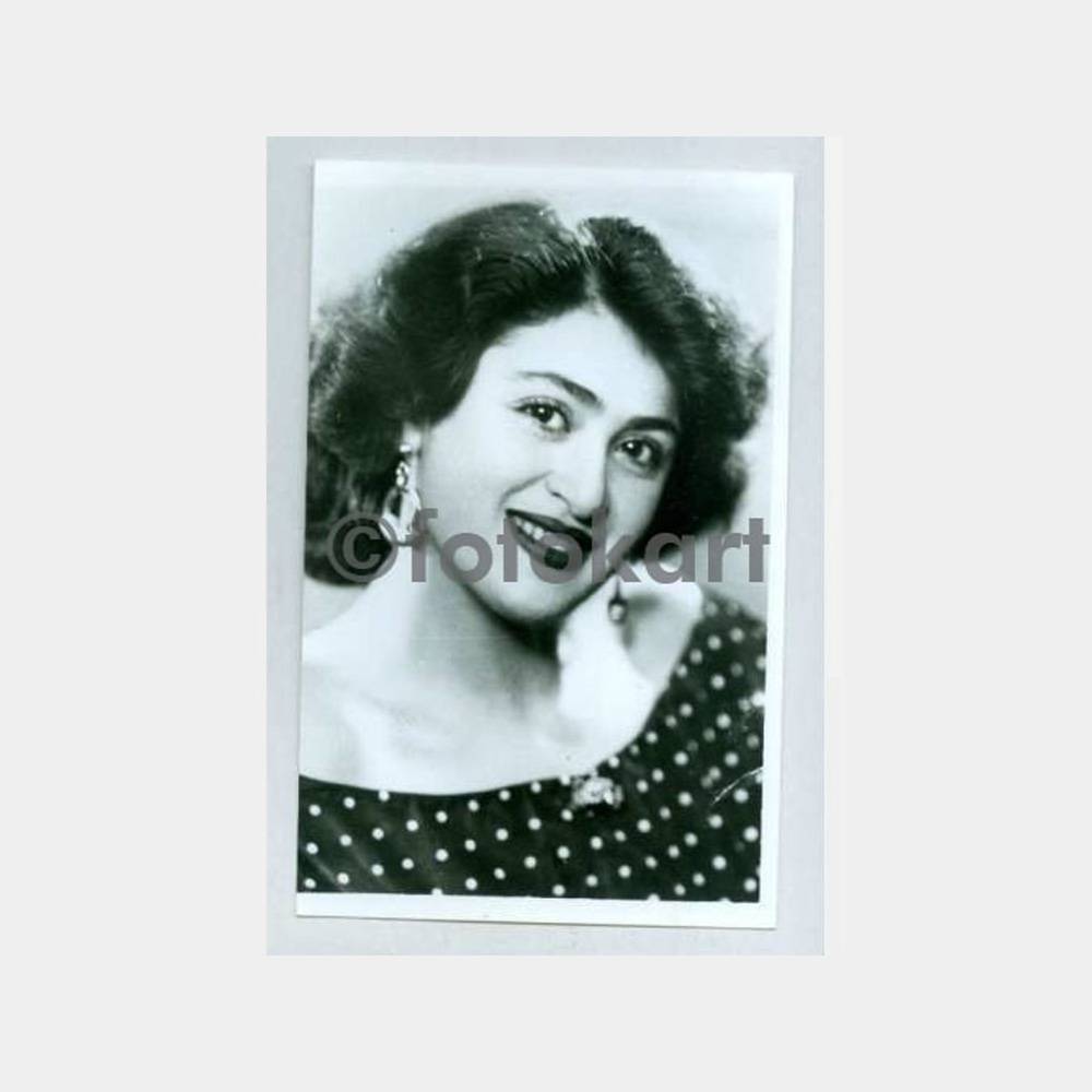 1940 Kadın Yeni Baskı Stüdyo Negatif Fotoğraf