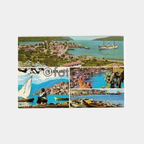Marmaris 4 Değişik Görünüş Kartpostal