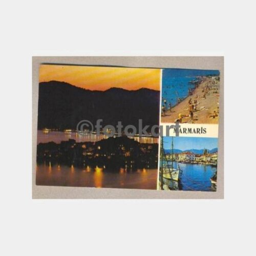 Marmaris Gece Görünüşü Kartpostal