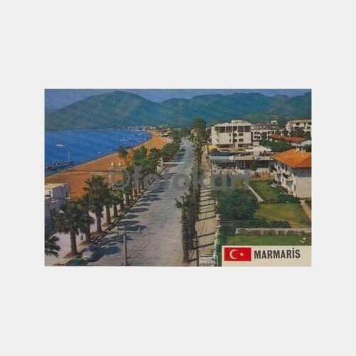 Marmaris Sahil Yolu Kartpostal