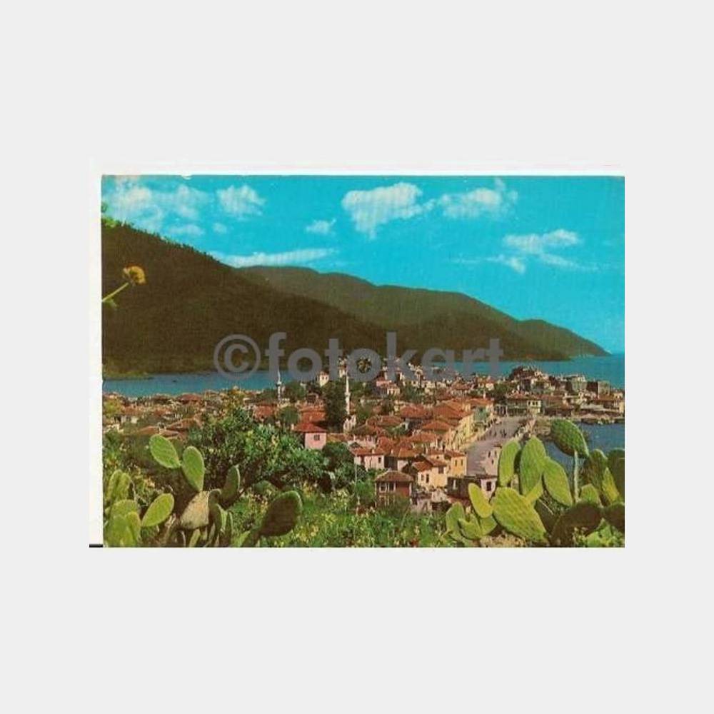 Marmaris Şehirden Genel Görünüş Kartpostal