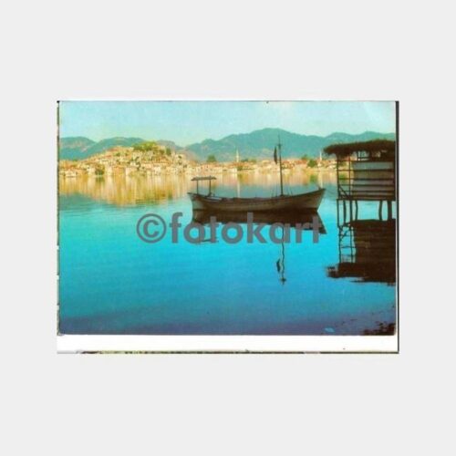 1976 Marmaris Görünüş Kartpostal