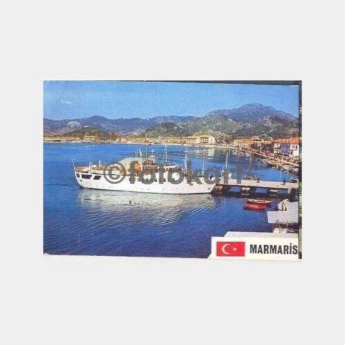 Marmaris Liman Görünüş Kartpostal