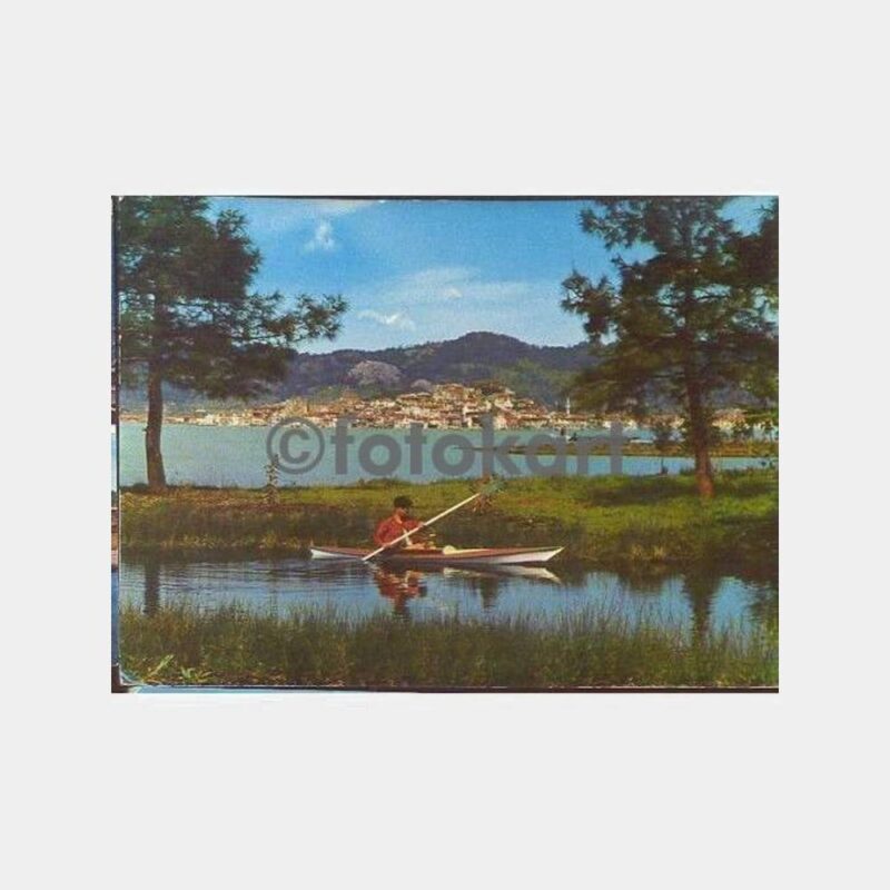 Marmaris Nostaljik Görünüş Kartpostal
