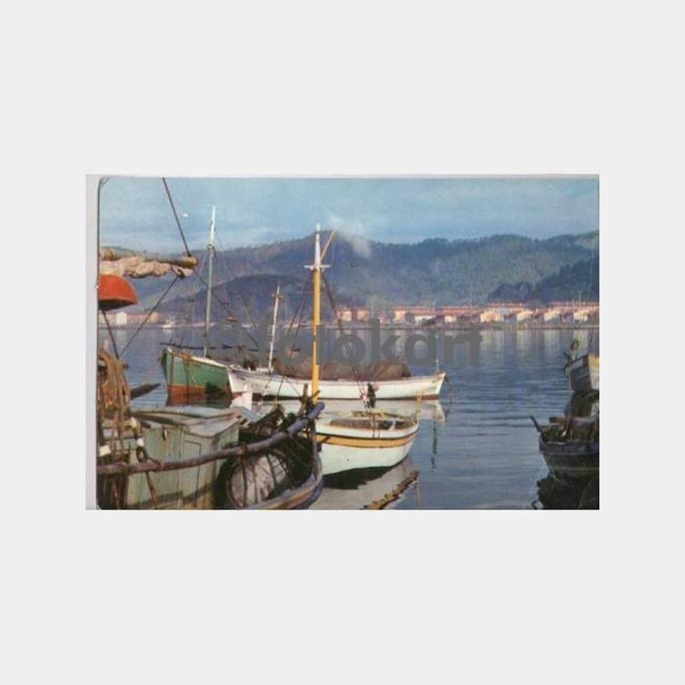 1970 Marmaris Bir Görünüş Kartpostal