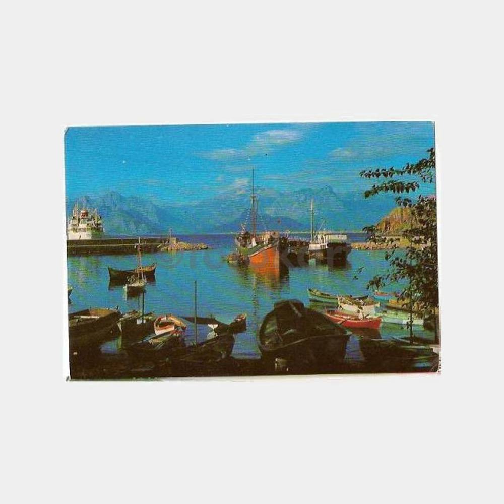 Antalya Liman Görünüş Kartpostal