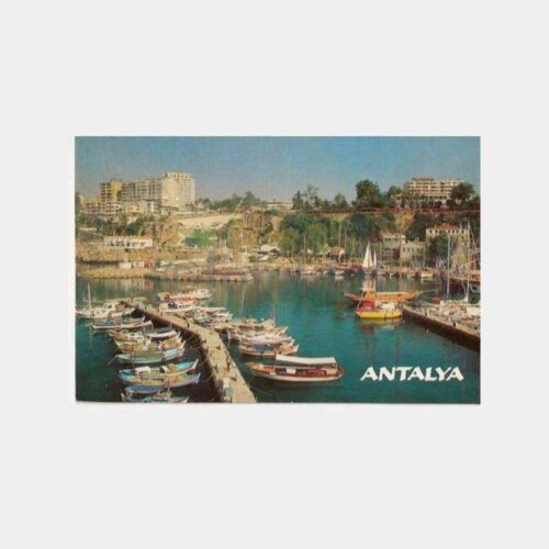 Antalya Kaleiçi ve Liman Kartpostal