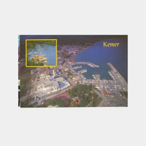 Antalya Kemer Havadan Görünüş Kartpostal