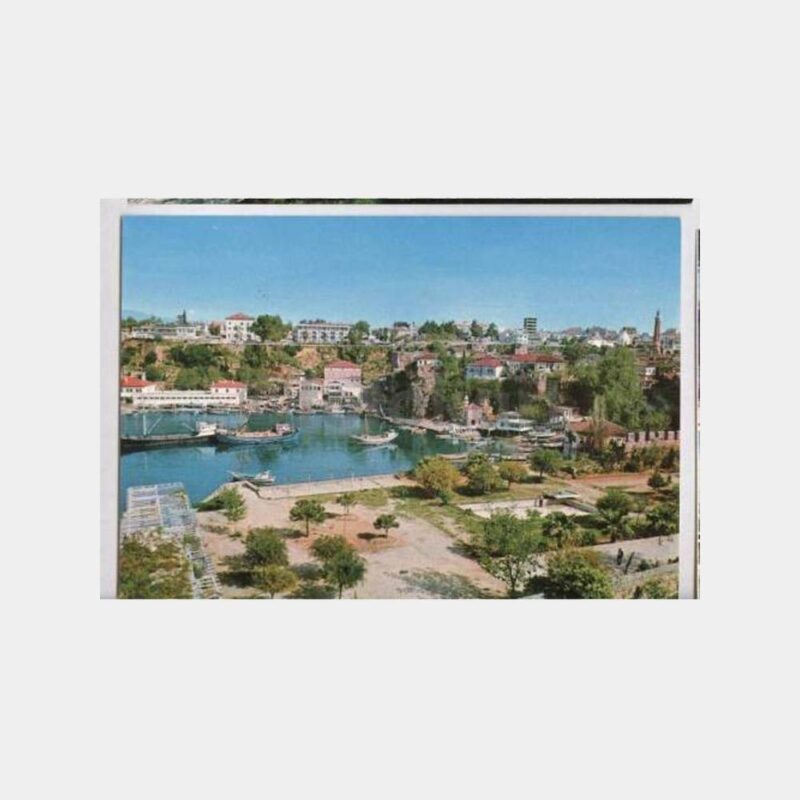 Antalya Liman Genel Görünüş Kartpostal