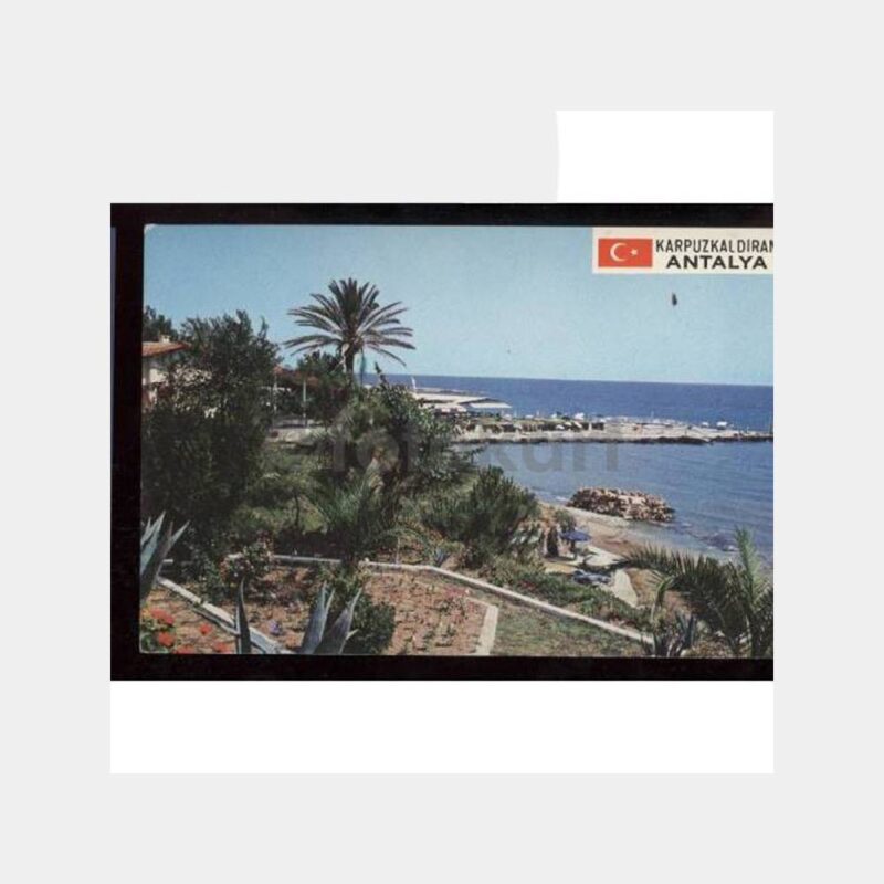 Antalya Karpuzkaldıran Görünüş Kartpostal