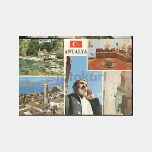 Antalya Muhtelif Görünüşler Kartpostal