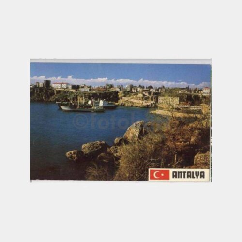 Antalya Liman Genel Görünüş Kartpostal