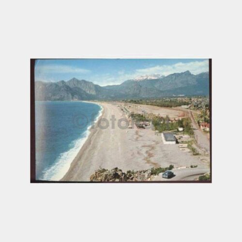 Antalya Konyaaltı Plajı Görünüş Kartpostal