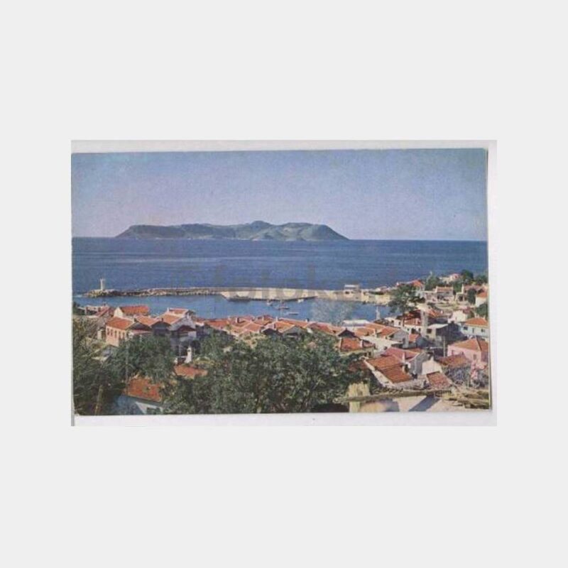1978 Antalya Kaş Görünüş Kartpostal