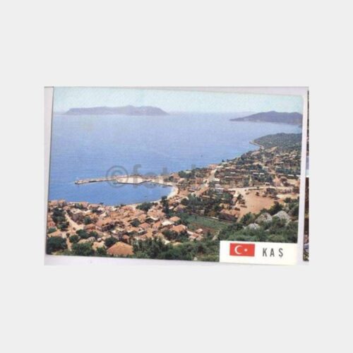 Antalya Kaş Sahili Görünüş Kartpostal