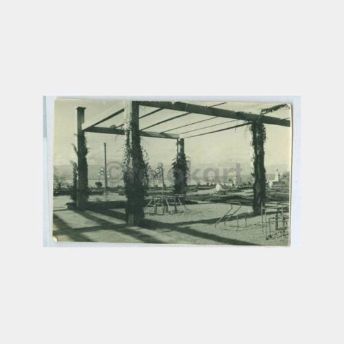 1955 Antalya Park Görünüş Kartpostal