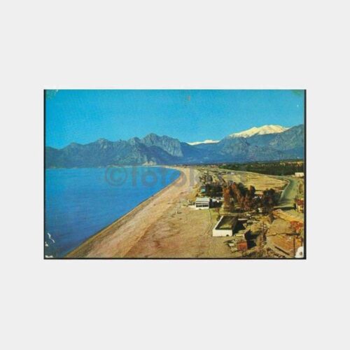 Antalya Konyaaltı Plajı Görünüş Kartpostal