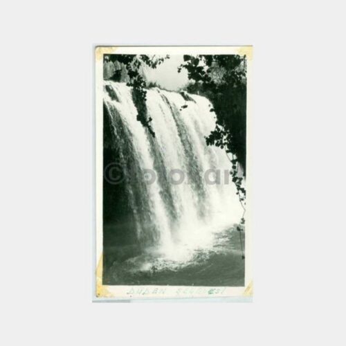 1960 Antalya Düden Şelalesi Görünüş Fotoğraf